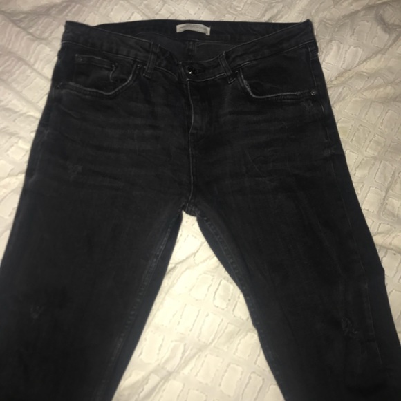 Zara frayed jeans - Picture 1 of 4